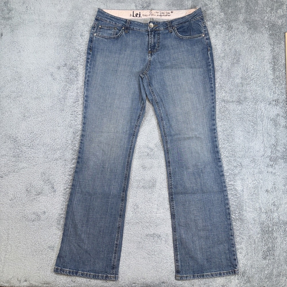 L.e.i. Chelsea Lowrise Jeans, Womens Size 11, Y2K!